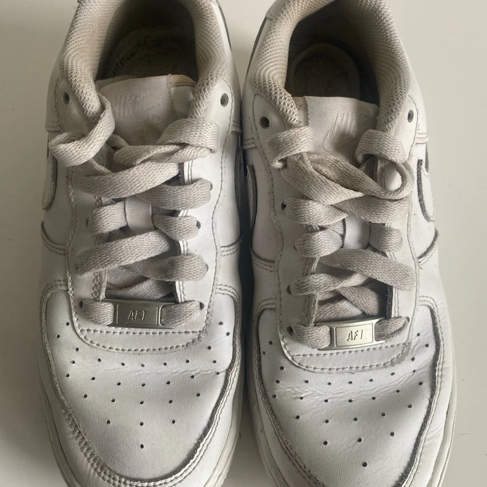 Nike AF1 White Sneakers 4.5Y